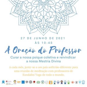 A Oração do Professor <BR>Junho