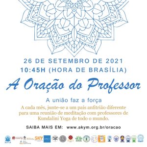 A Oração do Professor <BR>Setembro