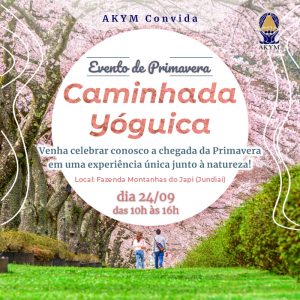 Evento de Primavera: Caminhada Yóguica